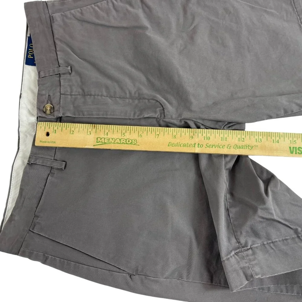 Ralph Lauren Polo Stretch Classic Shorts Mens 30 Gray Pockets